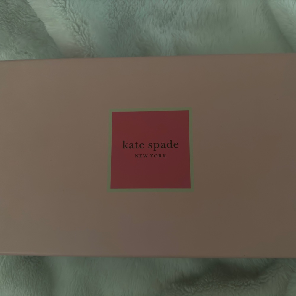 Beige and Black Kate Spade Heels